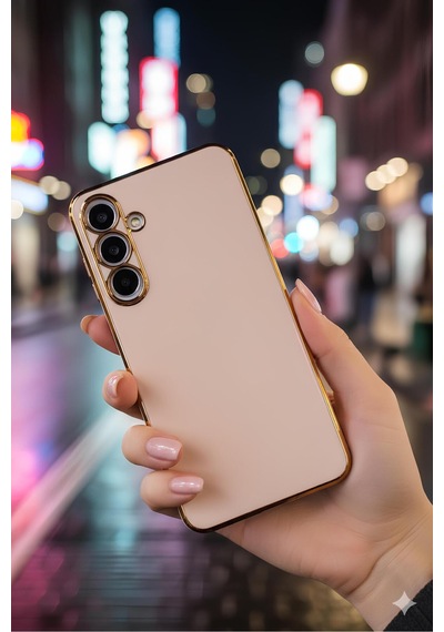 Samsung Uyumlu Galaxy S25 Kılıf Parlak Tasarım Kamera Korumalı Ultra Yumuşak Esnek A Kalite Kapak