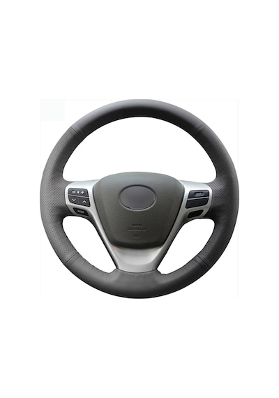 Toyota Uyumlu Avensis 09-11 Araca Özel Deri Direksiyon Kılıfı