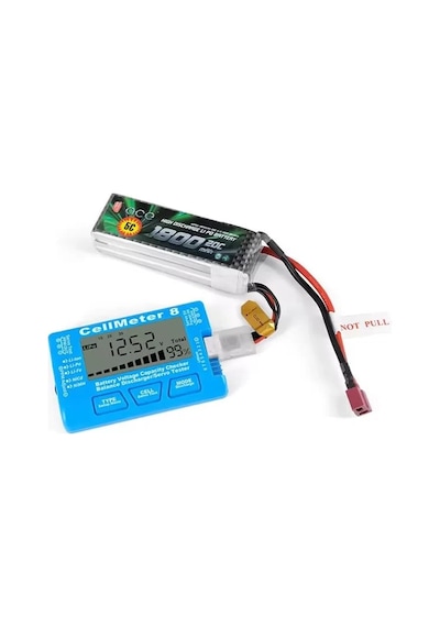 Sh Powermaster Pm-26959 Pil Kapasite Voltaj Test Cihazı Rc 1-8s Lipo Lityum Nımh Najmaddin