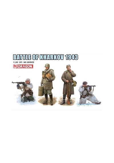 1/35 Kharkov Savaşı 1943 Asker Figür Maketi, Dragon 6782