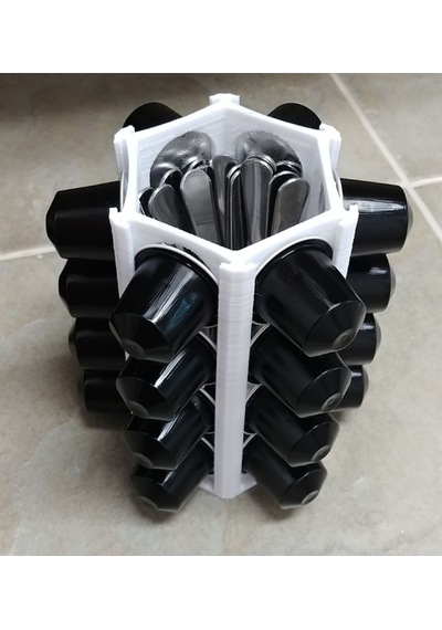 Nespresso Kapsül Kahve Uyumlu Tutucu Dekoratif Çok Amaçlı Stand Beyaz