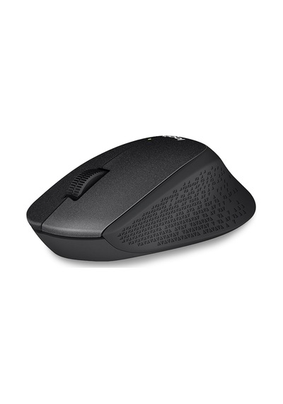 M330 Sessiz Kablosuz Mouse, Sağ Elle Kullanıma Uygun, 10 M Kullanım Mesafesi, 1.000 Dpı Yüksek Hassasiyetli Optik İzleme, 18 Ay Pil Ömrü, Siyah