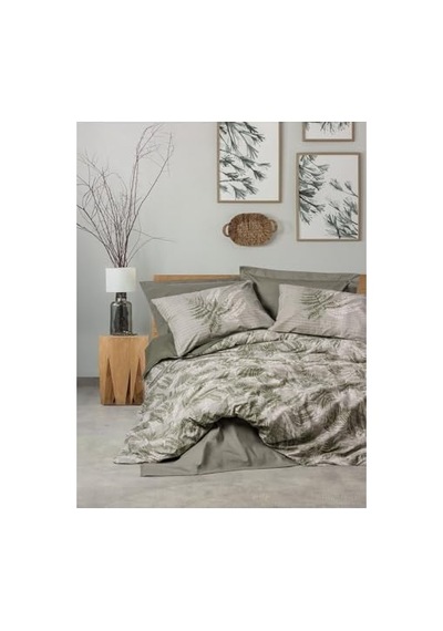 Box Ranforce%100 Pamuk Tek Kişilik Nevresim Seti- Haki Yeşili & Yaprak Desenli Tasarım - Frond Mint 160 X 220 Genel Box Ranforce%100 Pamuk Tek Kişilik Nevresim Seti- Haki Yeşili & Yaprak Desenli Tasarım - Frond Mint 160 X 220 Genel