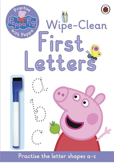 Peppa Pig: Practise with Peppa: Wipe-Clean First Letters (Peppa Pig)- Penguin Random House Children's UK