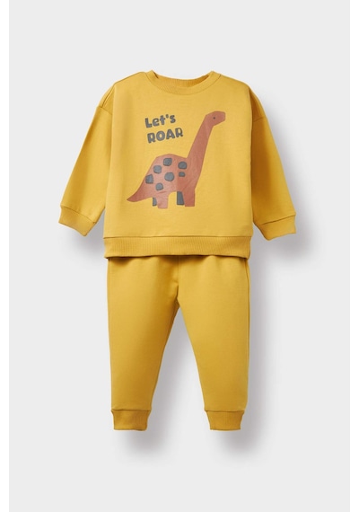 Defacto Erkek Bebek 2li Takım Dinazor Baskılı Sweatshirt Eşofman Altı E9264a525auyl310 Sari Defacto Erkek Bebek 2li Takım Dinazor Baskılı Sweatshirt Eşofman Altı E9264a525auyl310 Sari