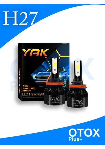 880 H27 Xenon Far Serisi Ultra Parlak Beyaz Sis Farı Güçlü Aydınlatma