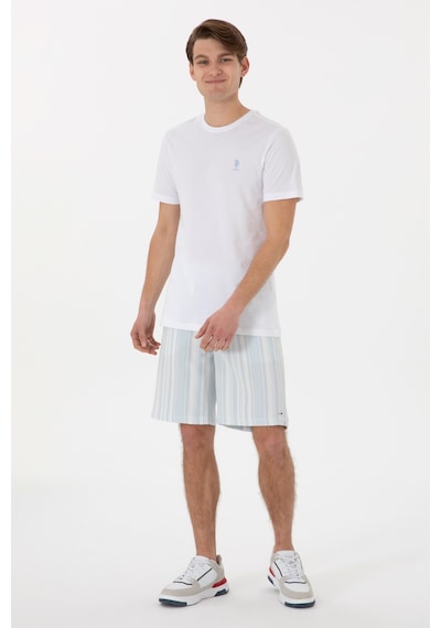 U.s. Polo Assn. Erkek Açık Mavi Şort Örme 50299756-vr003 Acık Mavı Mavi