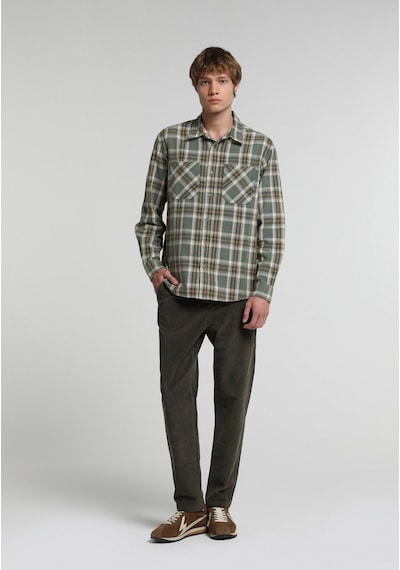 Colin's Colins Regular Fit Orta Bel Düz Paça Erkek Yeşil Pantolon Cl1081598 Q1.v2 Kha Haki