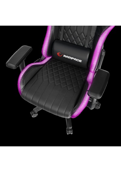 Rampage Kl-r13 Void Rgb Aydınlatmalı Siyah Oyuncu Koltuğu Rgb