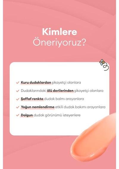 Bal Ve Süt Özlü Besleyici Nemlendirici Dudak Maskesi A'pıeu Honey & Milk Daily Lip Mask Peach 07061289