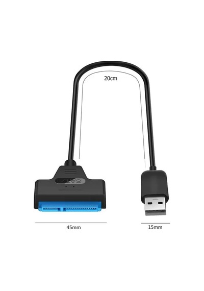 Sh Powermaster Pm-6507 Ssd Hdd Sata Data To Usb3.0 2.5" Harddisk Kablo Najmaddin