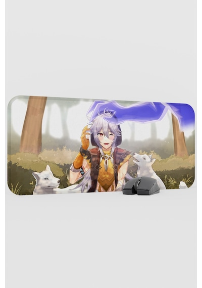 Razor Genshin Impact Anime Oyuncu V1 - 70x30 Xl Gaming Mouse Pad Fare Altlığı