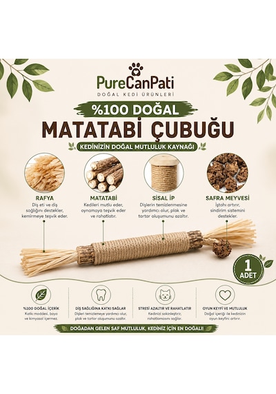 Purecanpati Matatabi Çubuğu 1 Adet