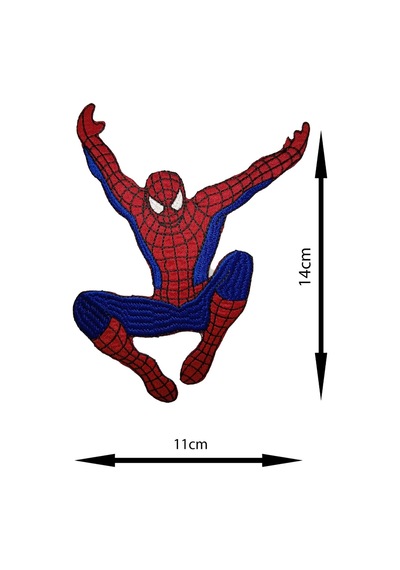 Ütü Ile Yapışan Arma - Patch - Yama Spiderman Büyük Modeli - 215701586