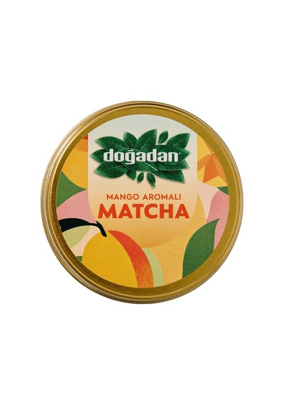 Doğadan Mango Aromalı Matcha Yeşil Çay Tozu 25 G - 7 Adet Tarı