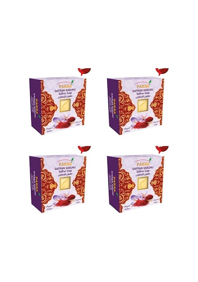 Paksa Doğal Safran Sabunu 125 G 4'lü