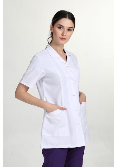 Önlük Kısa Kol Doktor Hemşire Önlüğü (332908314)