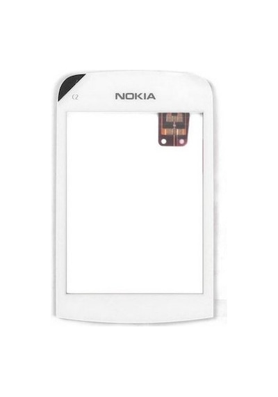 Nokia C2-03 - C2-06 Touch Dokunmatik Beyaz