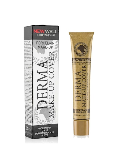 New Well Derma Make Up Cover Porselen Kapatıcı Fond.Silver