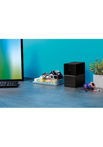 WD My Book Duo WDBFBE0160JBK-EESN 16 TB USB 3.1 Kişisel Bulut Depolama