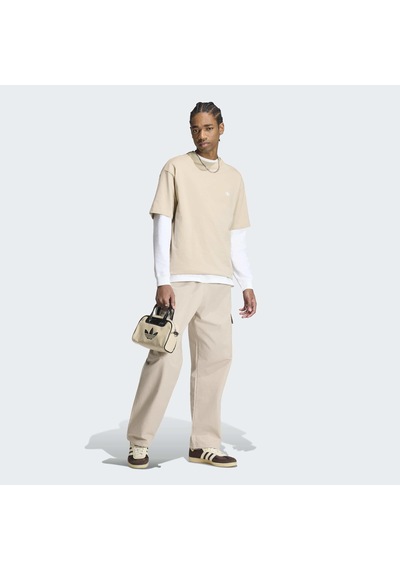 Adidas Trefoil Essentials Erkek Bej Tişört Ia7548 Krem