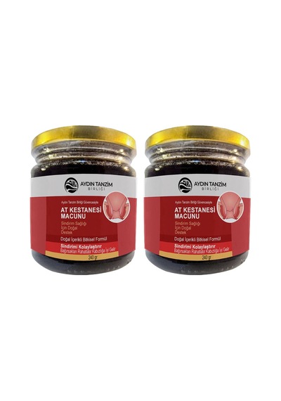 Atkestanesi Macunu 2 Kutu Aydın Tanzim Birliğinden 240 Gr Macun
