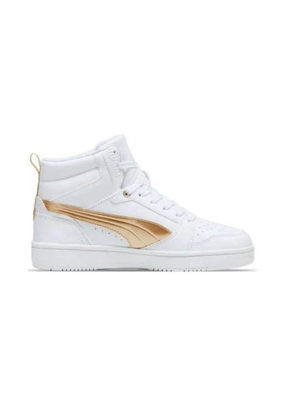 Puma 39747401 Rebound V6 Whıte Gold Kadın Sneaker 001