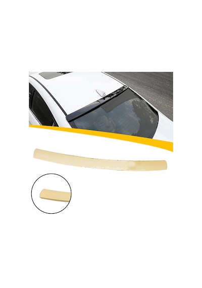 Hyundai Elantra Cam Üstü Spoiler Parlak Siyah Spoyler Plastik İthal 2019+