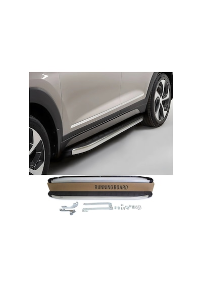 Ford Puma Yan Basamak Seti - Krom, Proside 2020+