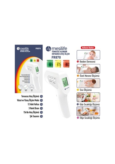 Fr 870 Temassız Alından Ateş Ölçer