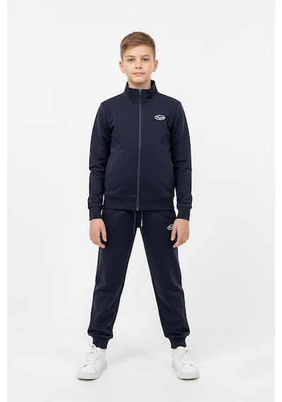 New Kids Fermuarlı Cepli Çocuk Unisex Eşofman Takımı-90927 Lacivert