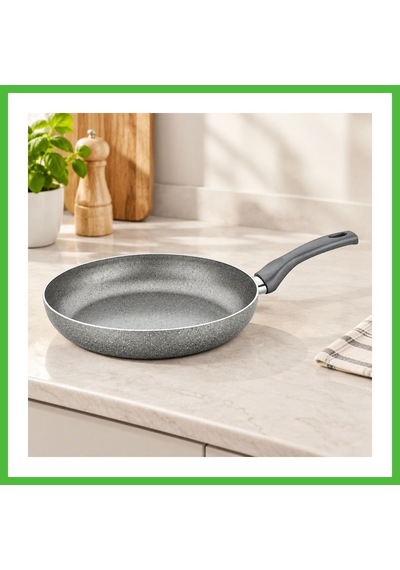 Vaveni Granit Tava 26 Cm Tek Saplı Arz