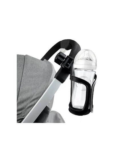 Güncelçarşı Bebek Arabası Bisiklet Scooter Uyumlu Ayarlanabilir Şişe Biberon Ve Suluk Tutucu Çok Renkli