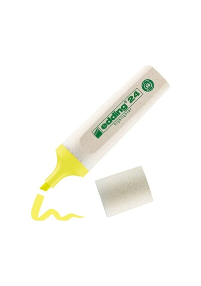 24 Ecoline Fosforlu İşaretleme Kalemi Sarı Sarı