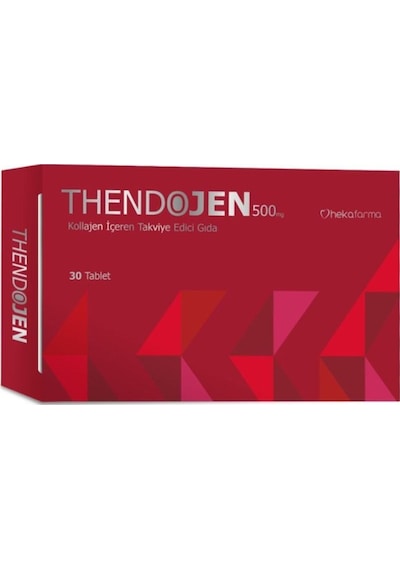 Thendojen Kollajen İçeren Takviye Edici Gıda 500 mg 30 Tablet