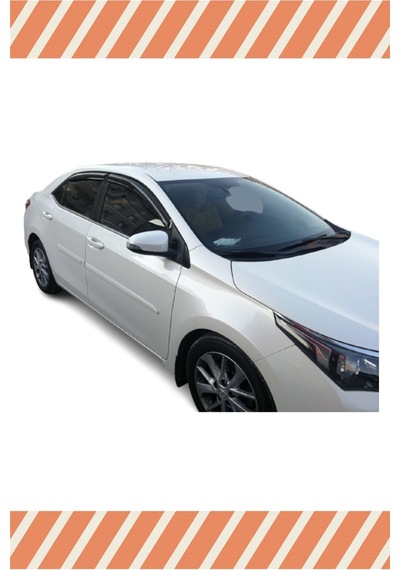 Toyota Corolla 2013-2018 Modellerine Özel 4'lü Mügen Tip Cam Rüzgarlığı