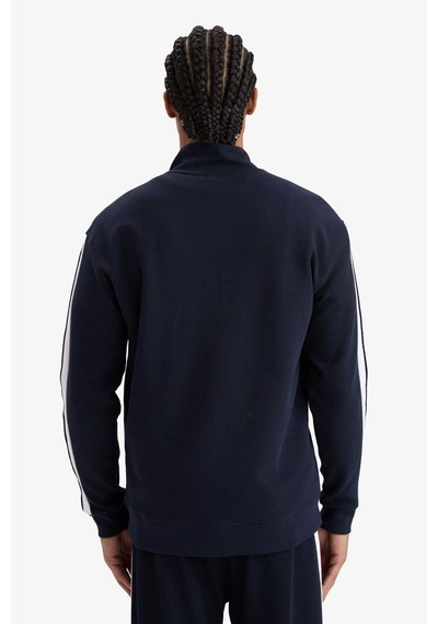 Defacto Defactofit Standart Fit Dik Yaka Sporcu Sweatshirt D1953ax25aunv253 Lacivert