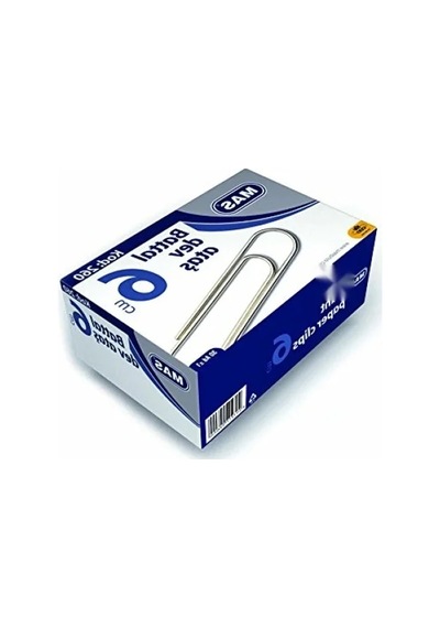 Gümüş Metal Battal Tip Ataş, 30 Adet