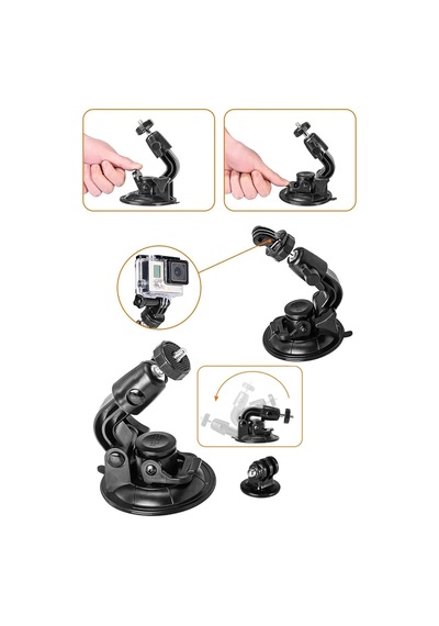 Vantuzlu Ayarlanabilir Kamera Tutucu Araç İçi Cam Konsol Montaj Aparatı 360 Döner Mafsallı Güçlü Vakum Tabanlı Aksiyon Ve Mini Kamera Standı Kmt-54 Belirtilmemiş Vantuzlu Ayarlanabilir Kamera Tutucu Araç İçi Cam Konsol Montaj Aparatı 360 Döner Mafsallı Güçlü Vakum Tabanlı Aksiyon Ve Mini Kamera Standı Kmt-54 Belirtilmemiş