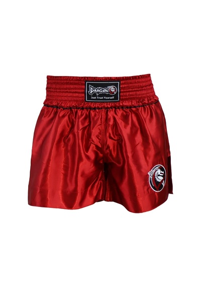 Dragondo Mt3033 Muaythai Şortu Kırmızı Kick Boks Şortu Kırmızı