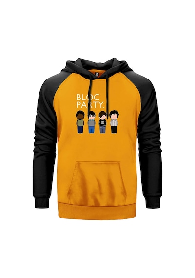 Bloc Party Grup Sarı Renk Reglan Kol Sweatshirt Sarı