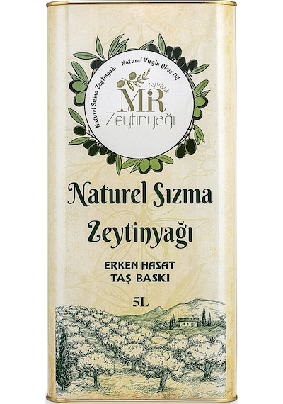Mr Ilk Hasat Soğuk Sıkım Naturel Sızma Zeytinyağı 5 L