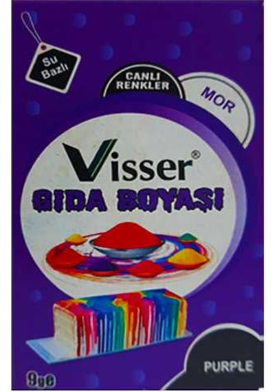 Visser Gıda Boyası Mor 9 Gr