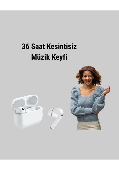 Gürültü Engelleme Özellikli Kablosuz Bluetooth Kulaklık Type-c Hızlı Şarj 1