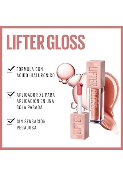 New York Lifter Gloss Nemlendirici Dudak Parlatıcısı - 004 Silk Diğer