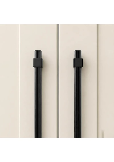 System Mobilya Kulbu Siyah Renk 640mm Kulp Sy9223 0640 Al6-al6 Çok Renkli