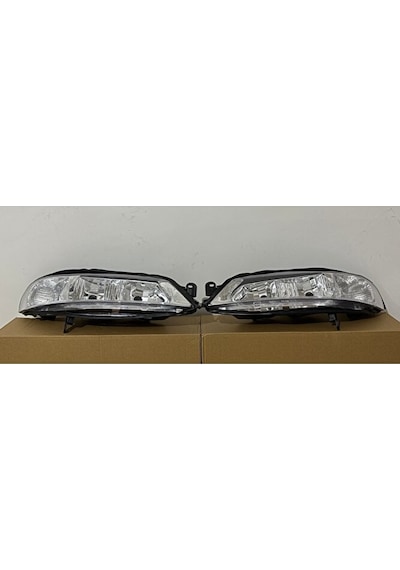 Opel Vectra B Ön Sağ Sol Far Takımı Makyajlı Kasa-gri 1999-2002 12160531 12160541