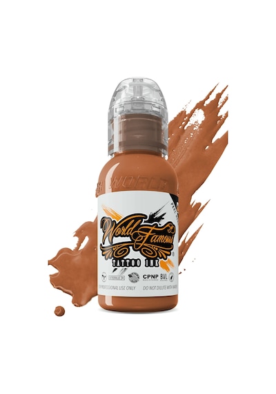 World Famous Copper Penny Dövme Boyası 30ml Bakır Tonlu Profesyonel Tattoo Ink