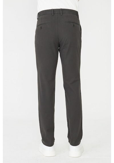 Antrasit Smart Casual Erkek Chino Pantolon Haki