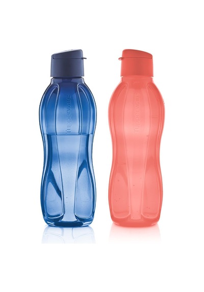 Eco Şişe Suluk Kolay Kapak Lacivert Ve Karpuz Pembe 1l 2'li Lacivert-karpuz Pembe